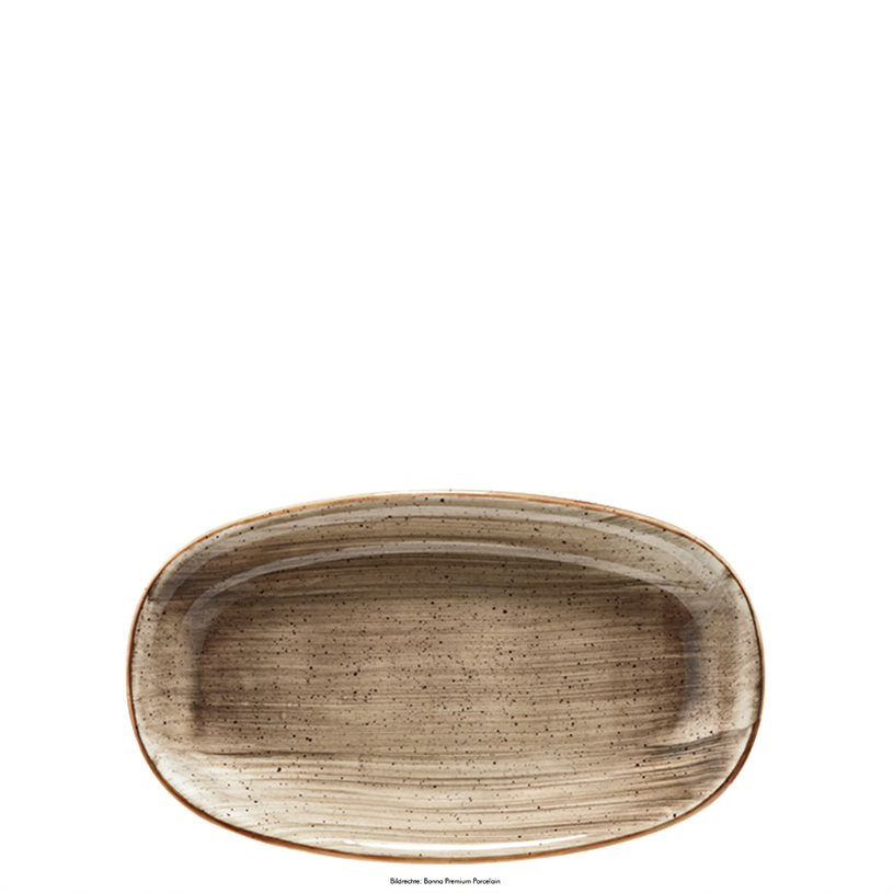 Platte oval 24 x 14cm AURA TERRAIN GOURMET