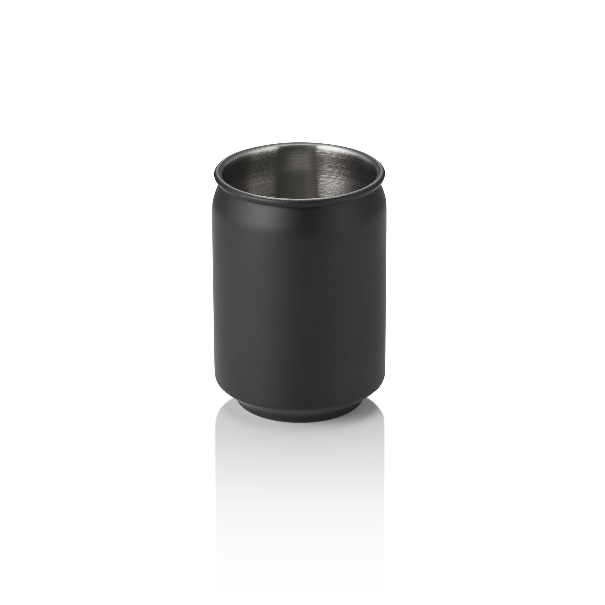 Cup 0,35l Ø7cm H10,5cm NOCTURN 18/8 schwarz matt Cup 0,35l Ø7cm H10,5cm NOCTURN 18/8 schwarz matt