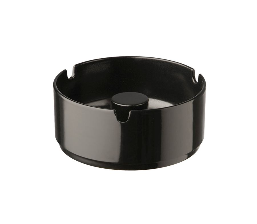 91581 Aschenbecher CASUAL D:9,5cm H:4,5cm black