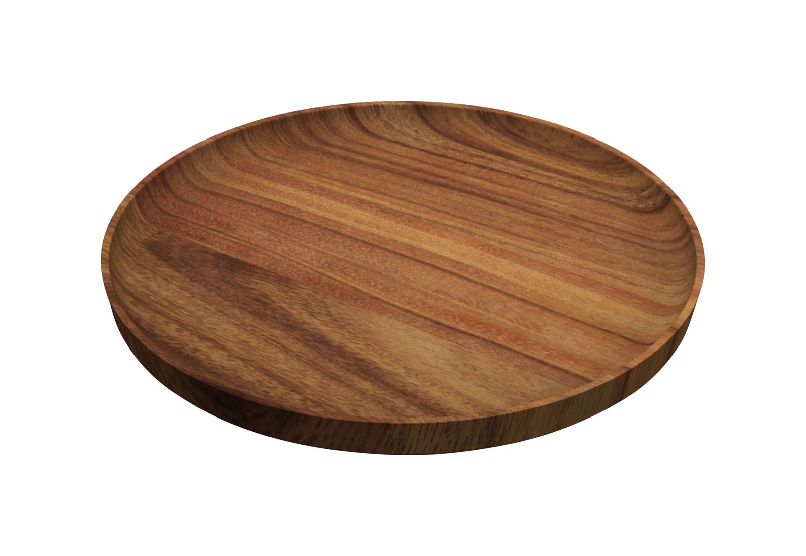 Teller flach rund 24cm Wood Holz Teller flach rund 24cm Wood Holz