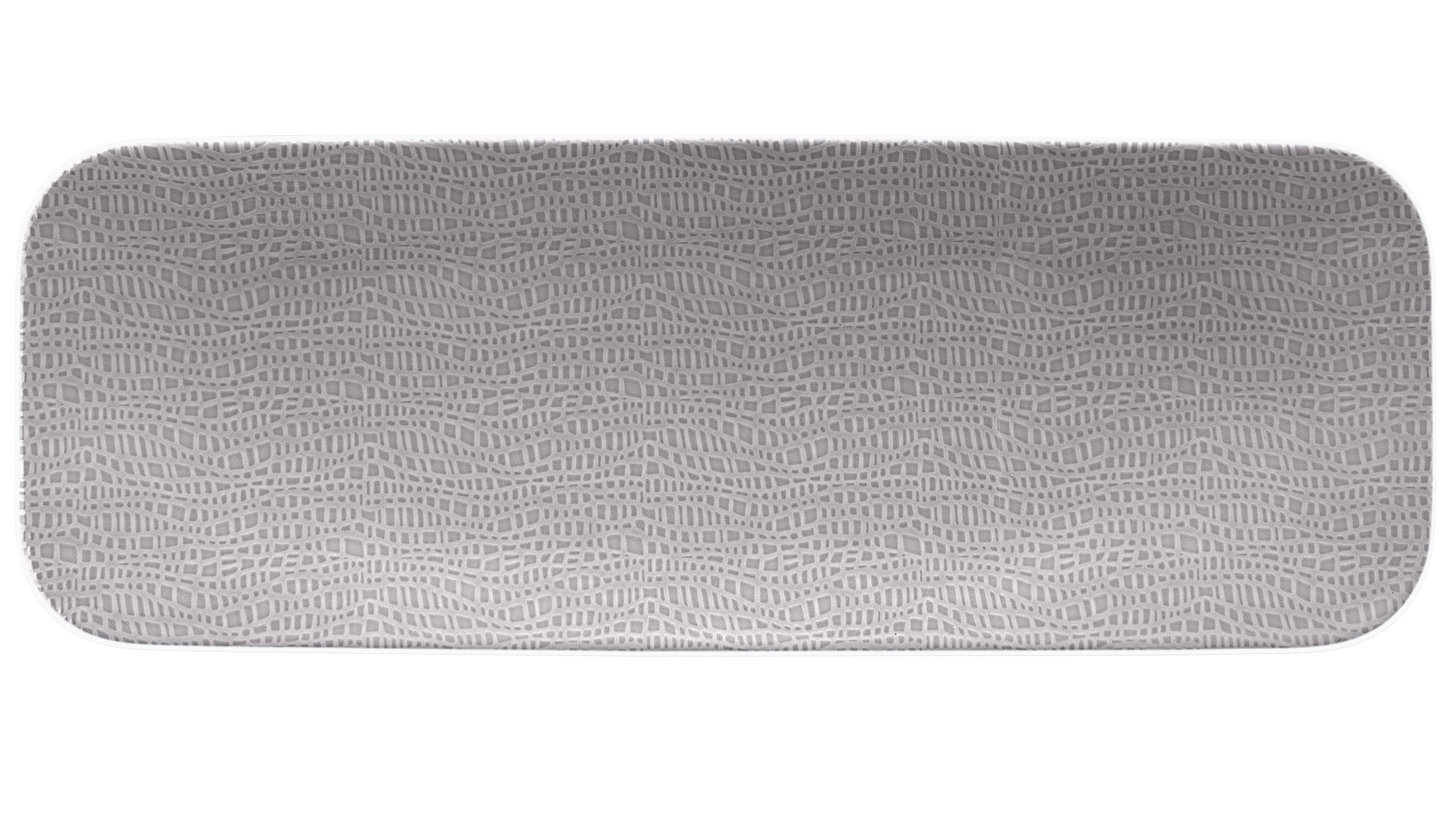 136627 Platte C eckig 38x14cm M5388 COUP FINE DINING FASHION grau