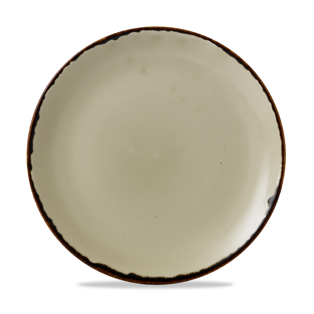 151444 Teller coup 26cm HARVEST linen