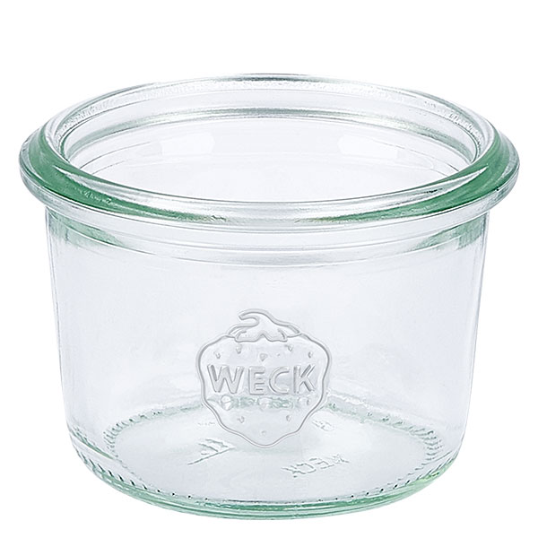7580341XyqR8fR5UN4 Einweckglas 80ml ohne Deckel Mini-Sturz