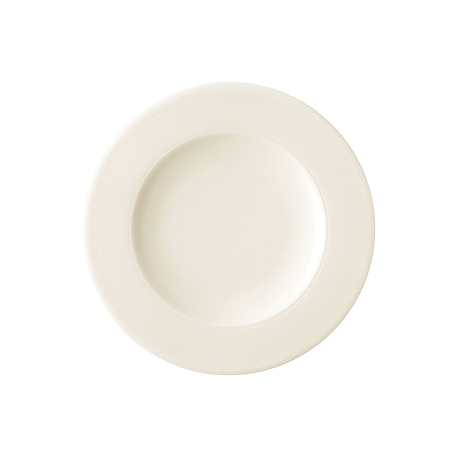 91685cT9C56uHWnqSx Teller flach 17cm DIAMANT creme