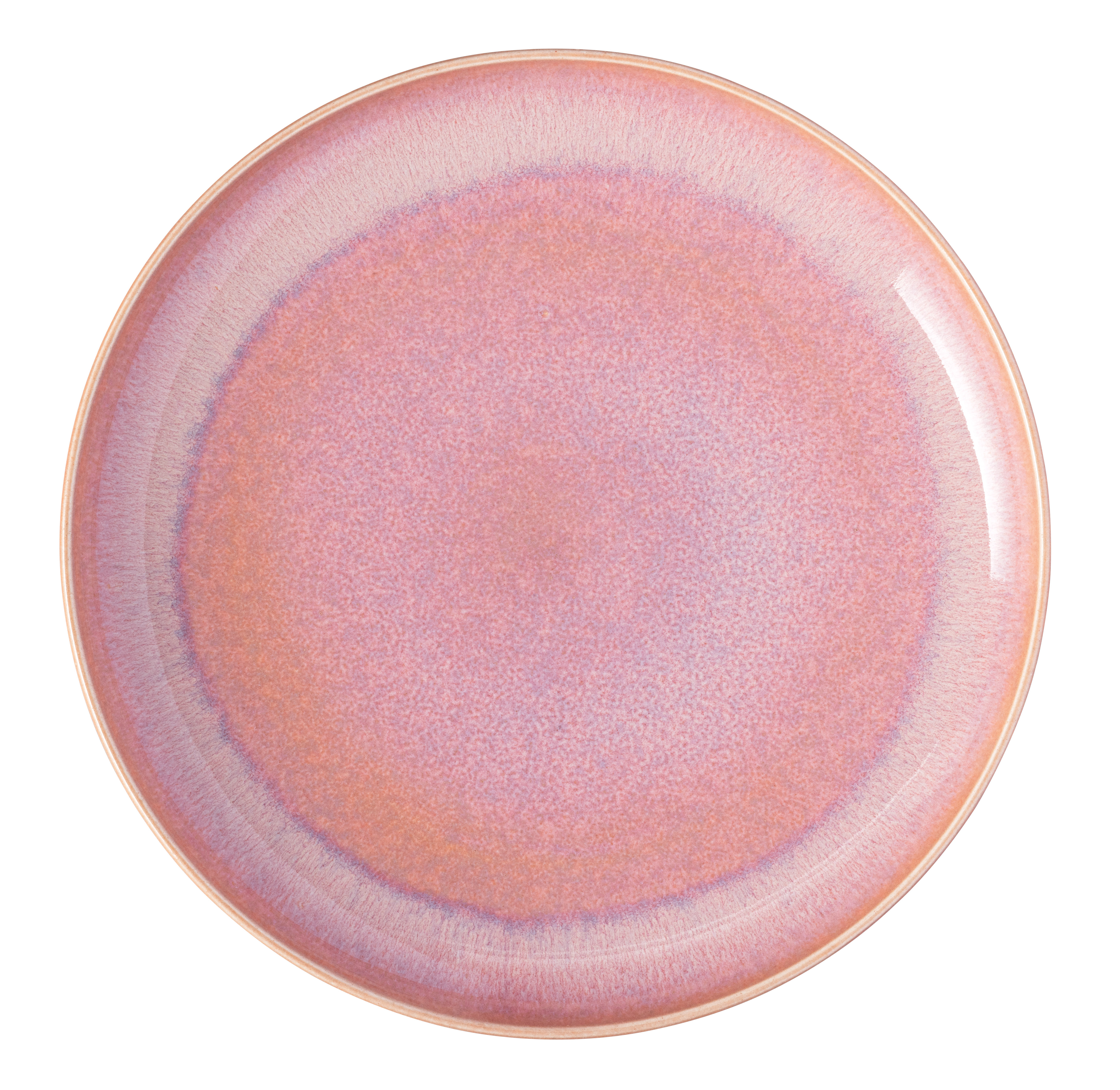 Teller flach coupe Ø24cm PERLEMOR coral Teller flach coupe Ø24cm PERLEMOR coral