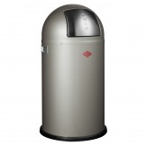 Abfallbehälter PUSH-BOY 50l silber