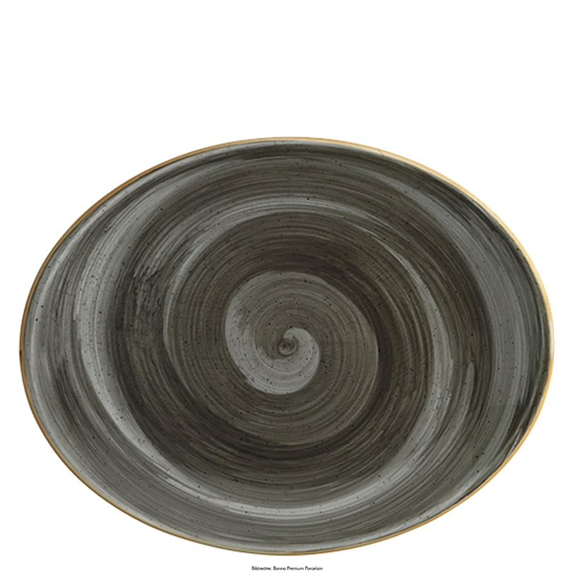 144242 Platte oval 31 x 24cm AURA SPACE MOOVE