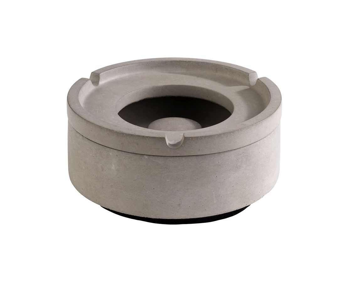 140452 Windaschenbecher ELEMENT  D.10,5 cm, H: 5 cm Beton