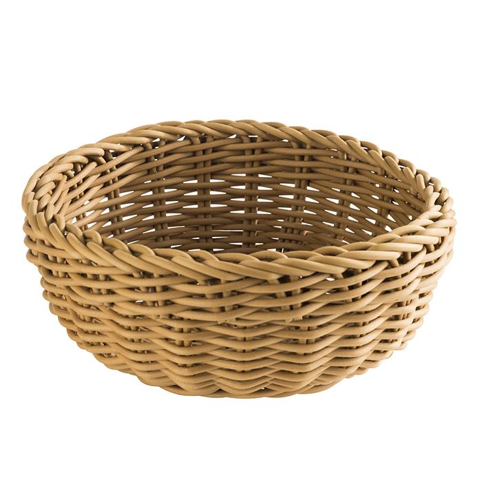 971195rxsRGxjKOYhY Korb rund D:20cm H:8cm PROFI LINE hellbraun