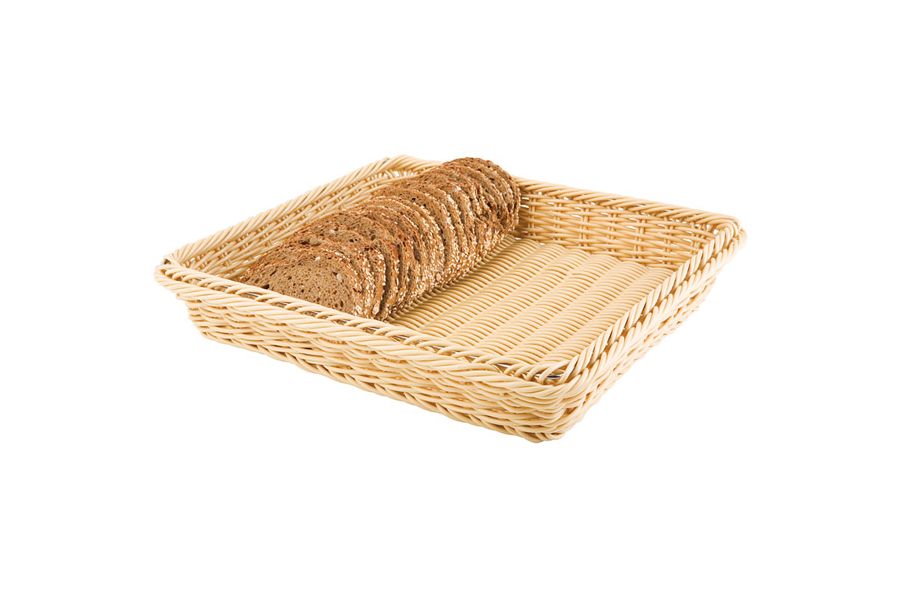 79572 GN 1/2 Buffet-Korb geflochten hell 32,5x26,5cm H:6,5cm