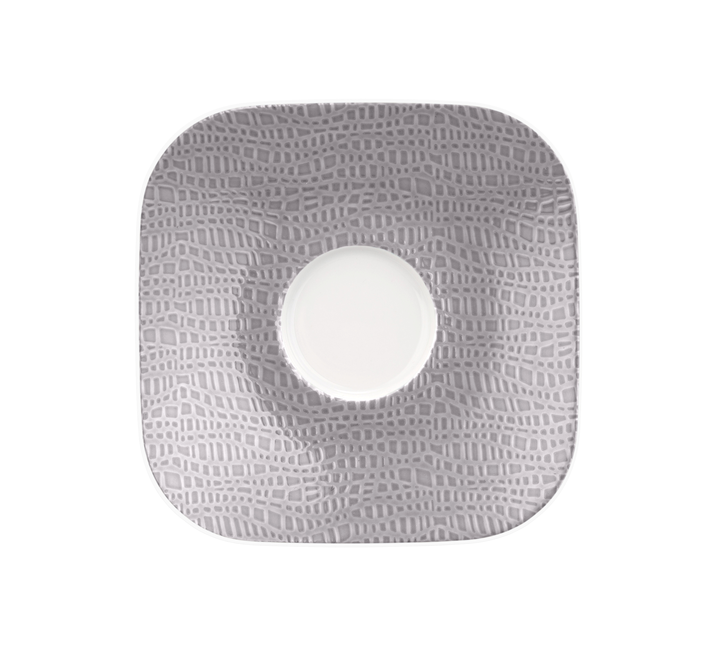 143857 Untertasse 13x13cm M5387 COUP FINE DINING FASHION grau