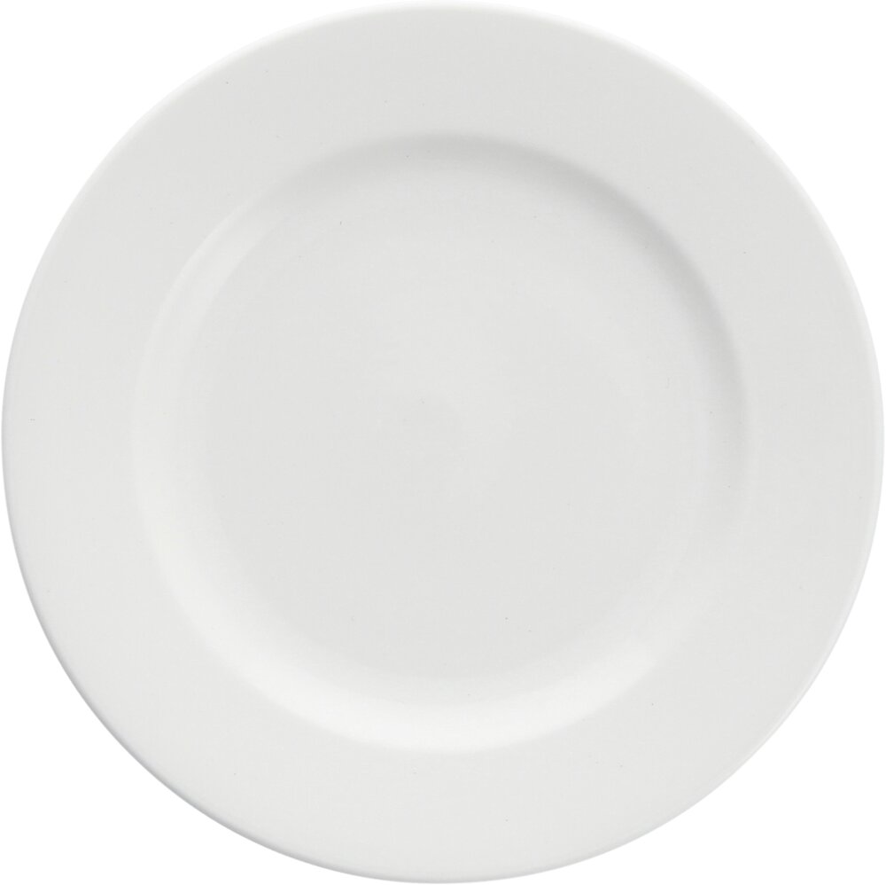 163544 Teller flach Fahne 16cm SNOW