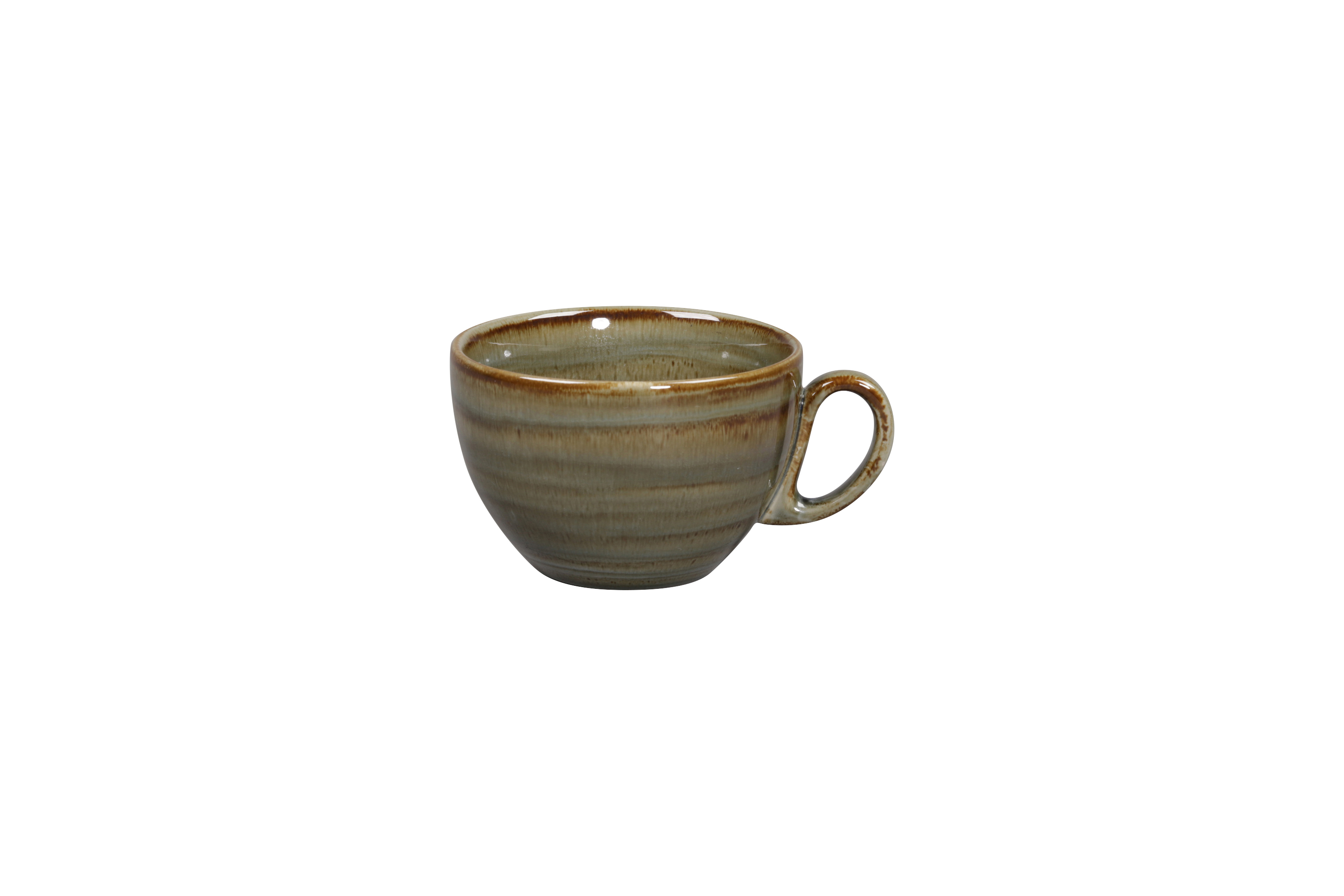Kaffeetasse 10cm / 0,28l RAKSTONE SPOT peridot green