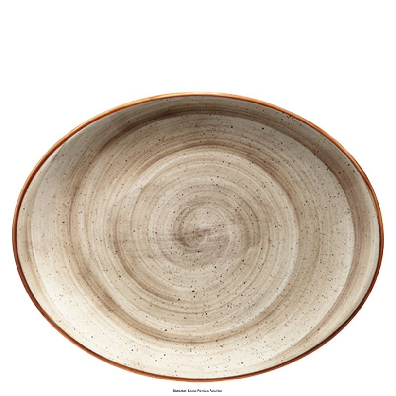 Platte oval 31 x 24cm AURA TERRAIN MOOVE