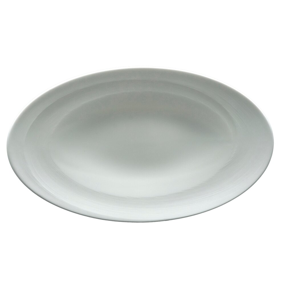 163717 Platte oval Fahne 36cm ZEN