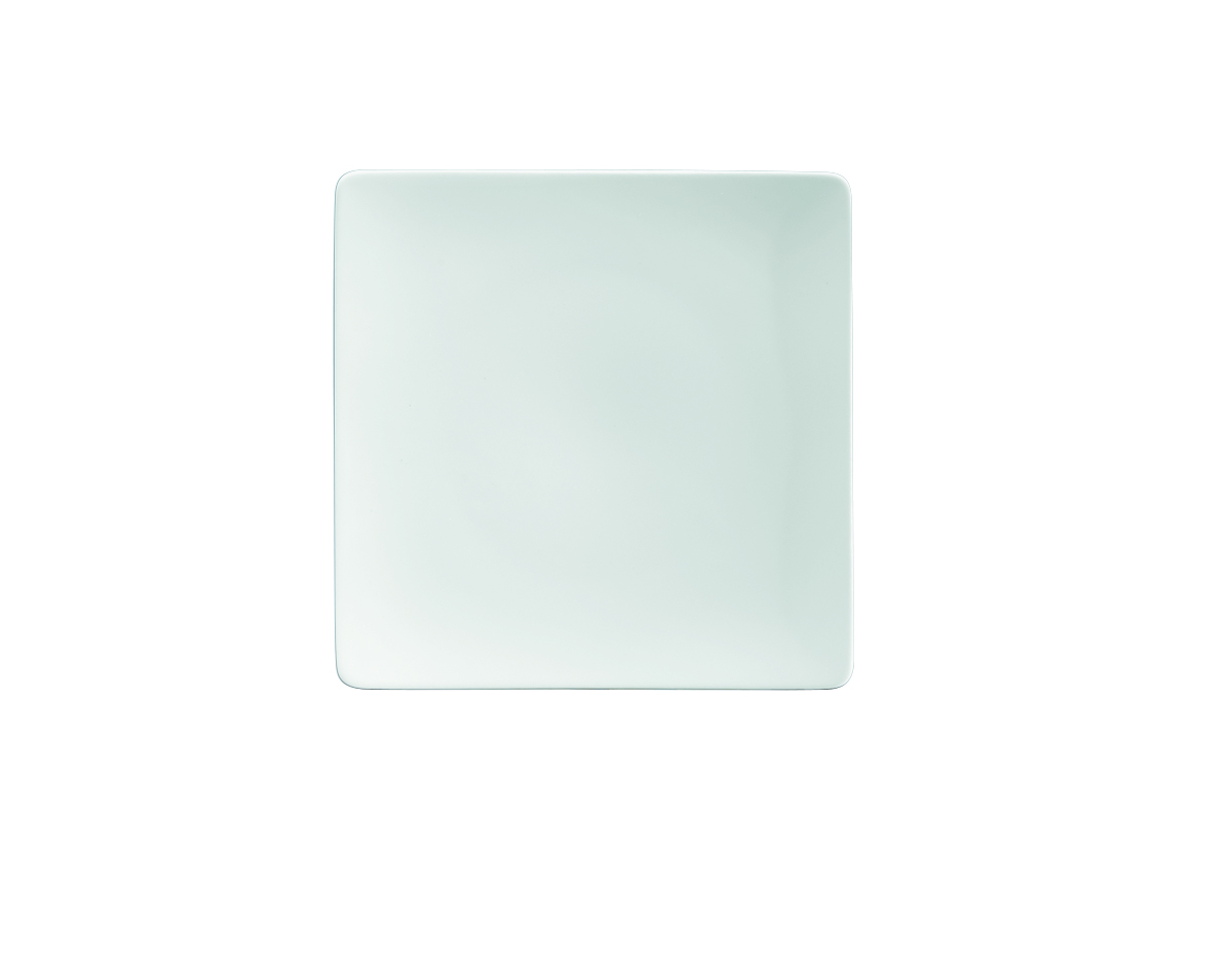 64980 Teller flach coup eckig 24x24cm FINE DINING