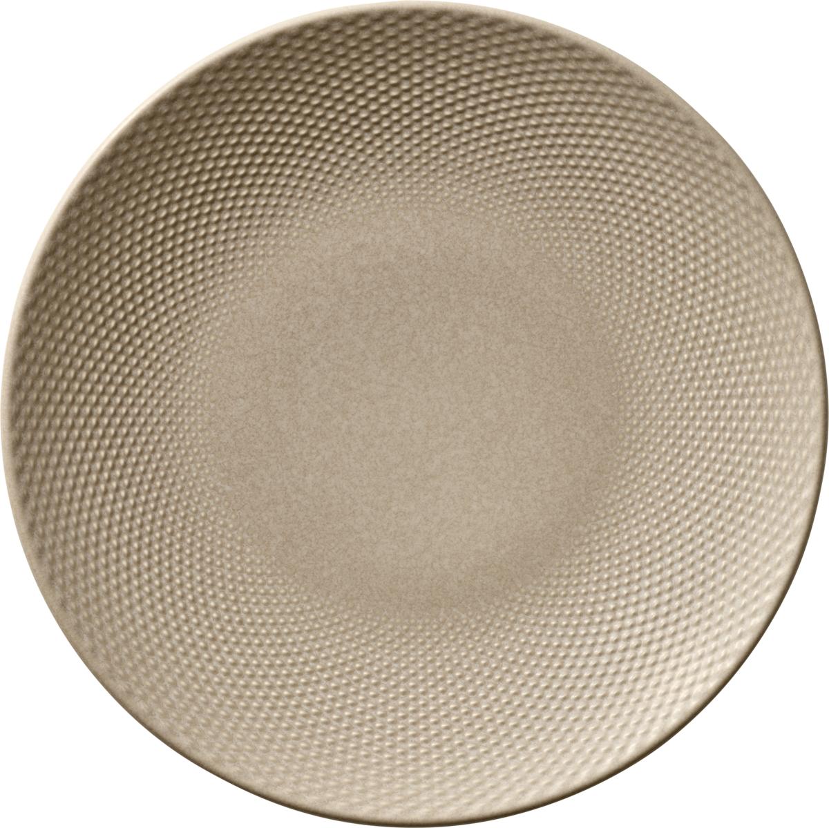 Teller flach coup Relief almond 28cm PINE Teller flach coup Relief almond 28cm PINE