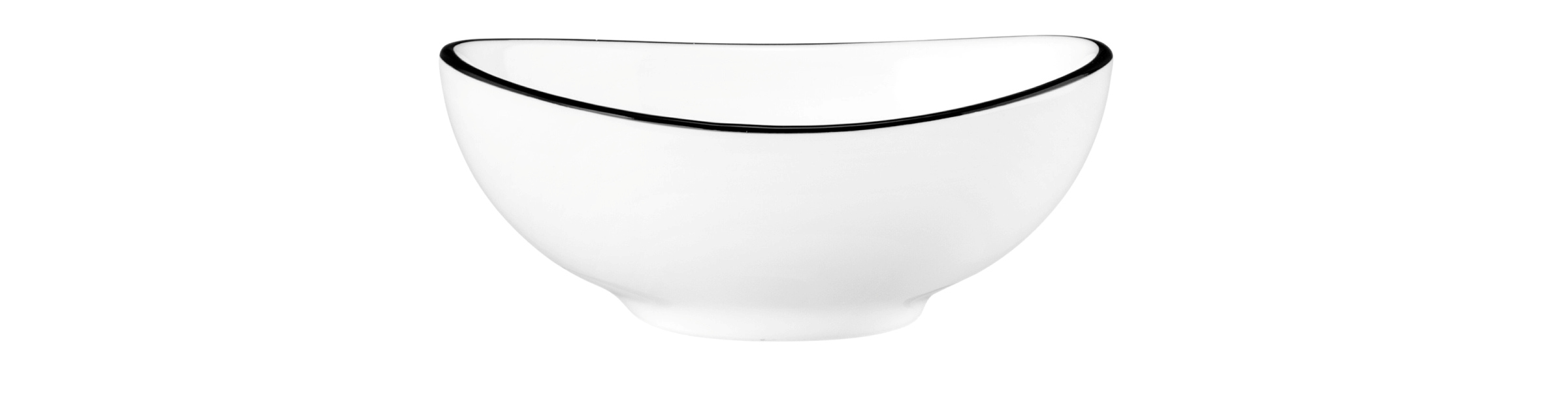 Schale oval oval M5307 9cm MODERN LIFE black line Schale oval oval M5307 9cm MODERN LIFE black line