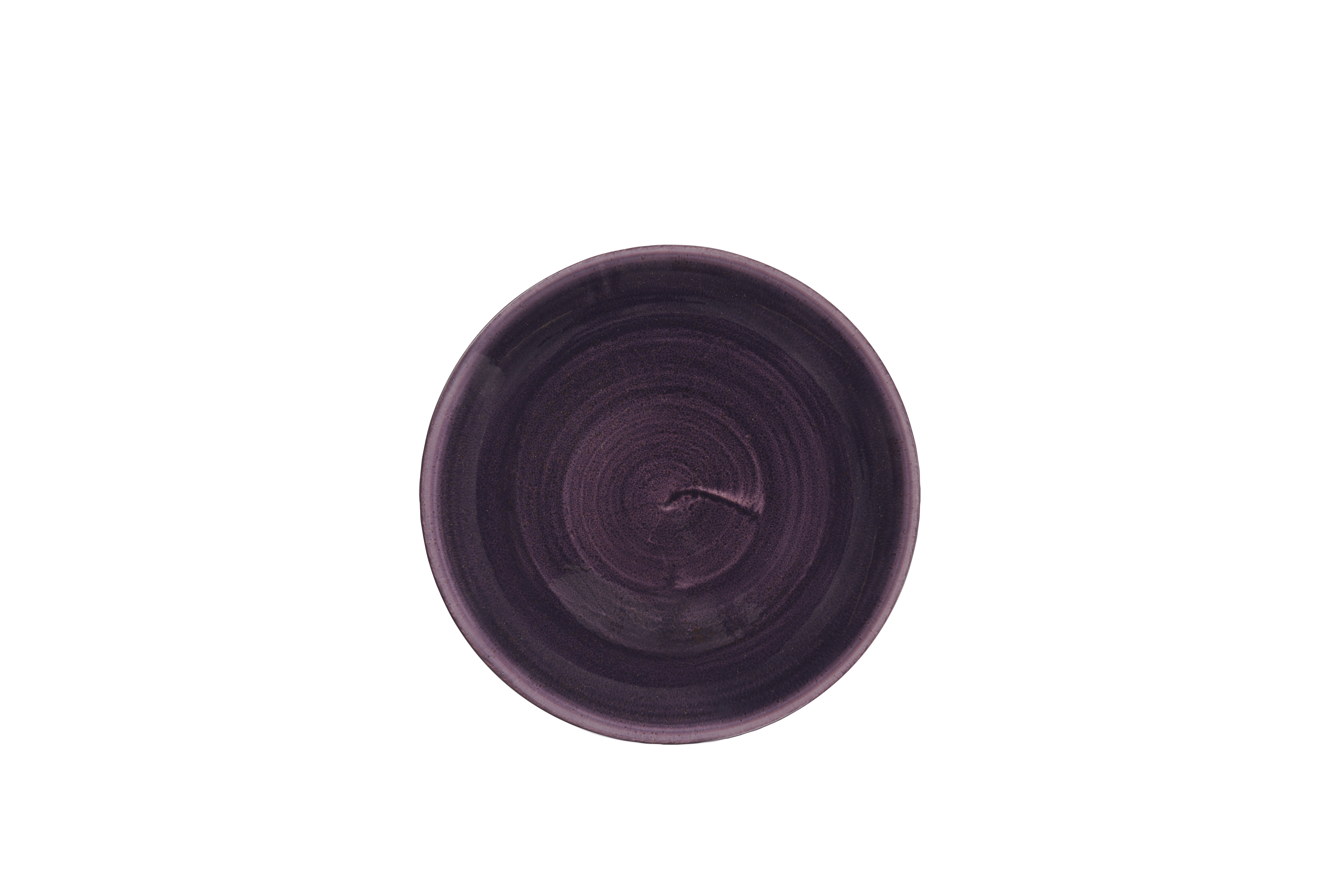 Teller flach coup 21,7cm STONEC. PATINA deep purple