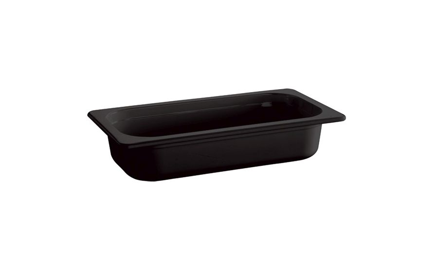 18980 GN 1/4-100mm Behälter ECO LINE black 26,5x16,2cm