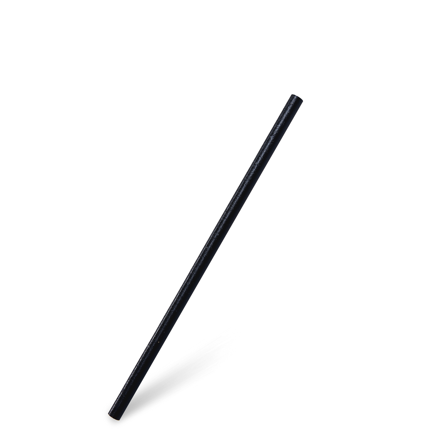 100 Stück Trinkhalme JUMBO Ø8mm/21cm BIO schwarz 100 Stück Trinkhalme JUMBO Ø8mm/21cm BIO schwarz