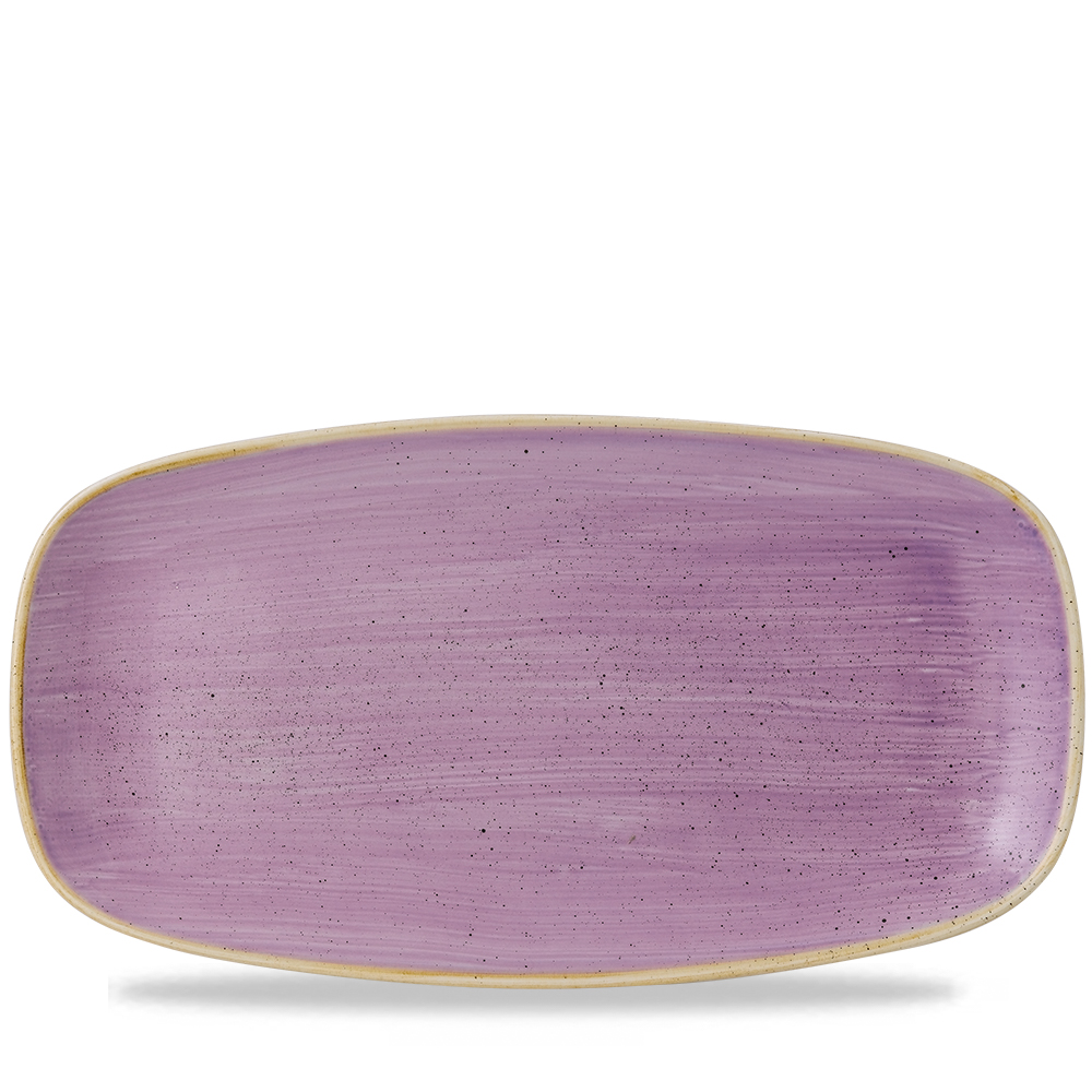 152860 Platte eckig Chefs 18,9x35,5cm STONECAST lavender