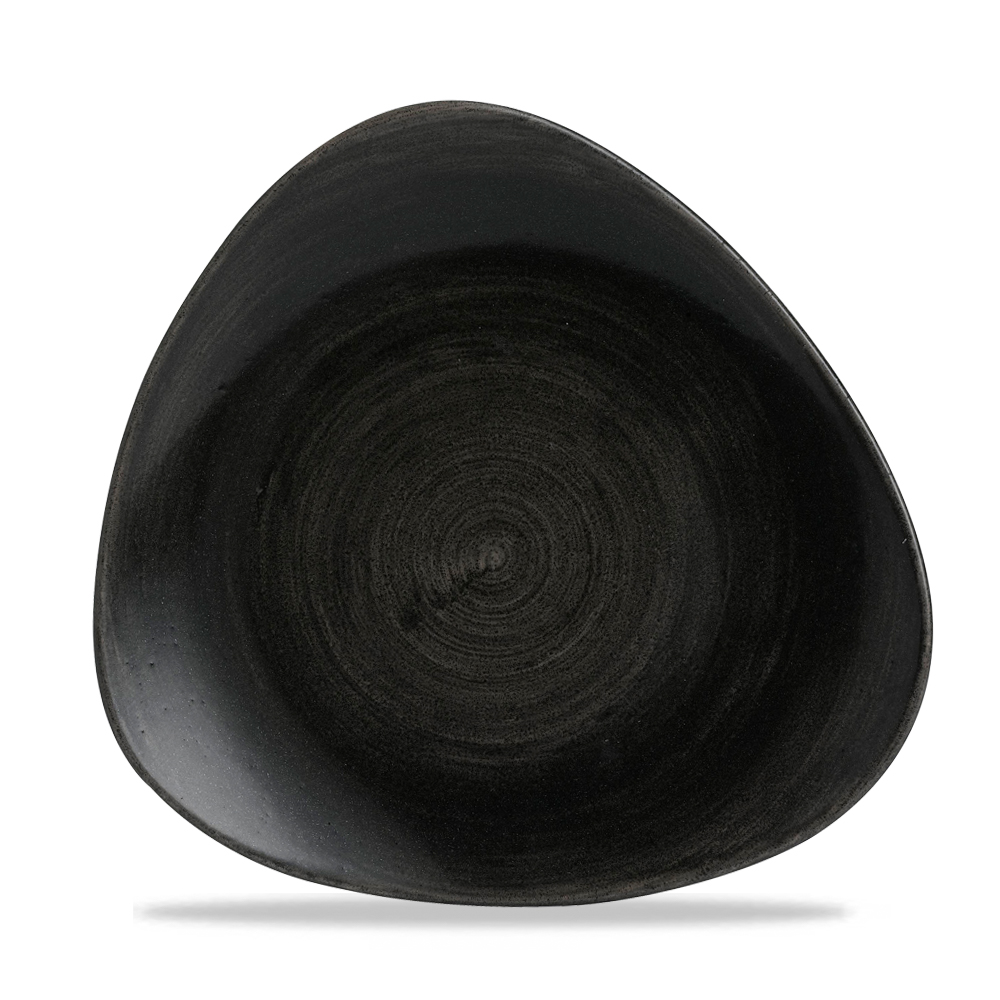 Platte dreieckig 26,5cm STONECAST PATINA iron black