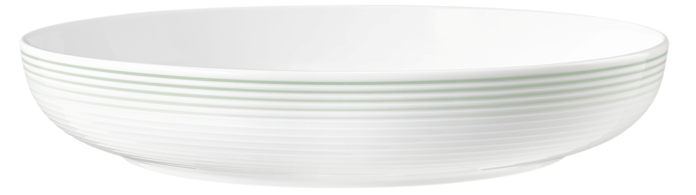 Teller rund mit Relief tief coup 28cm BLUES salbeigrün