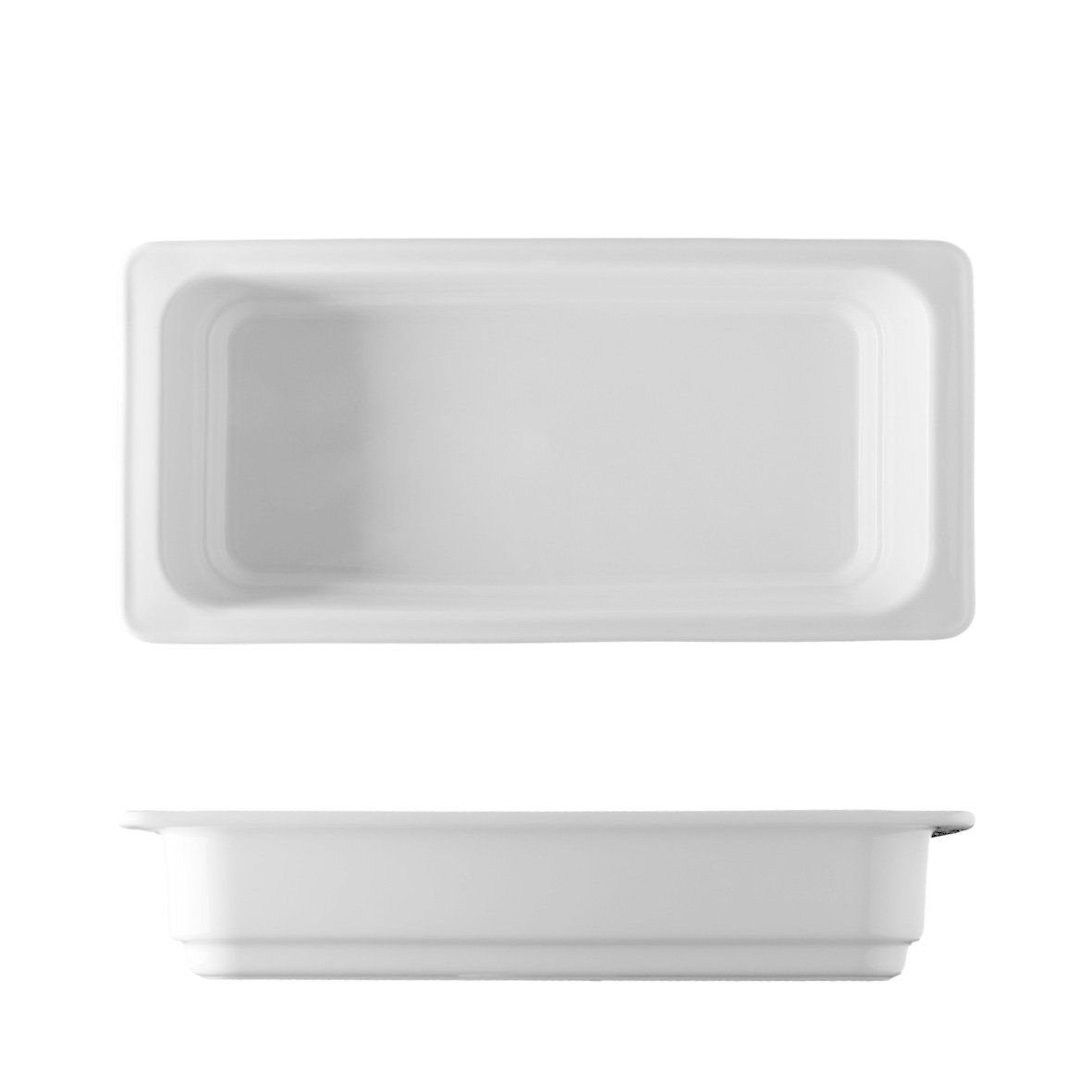 GN-Behälter 1/3-65mm Porzellan weiß