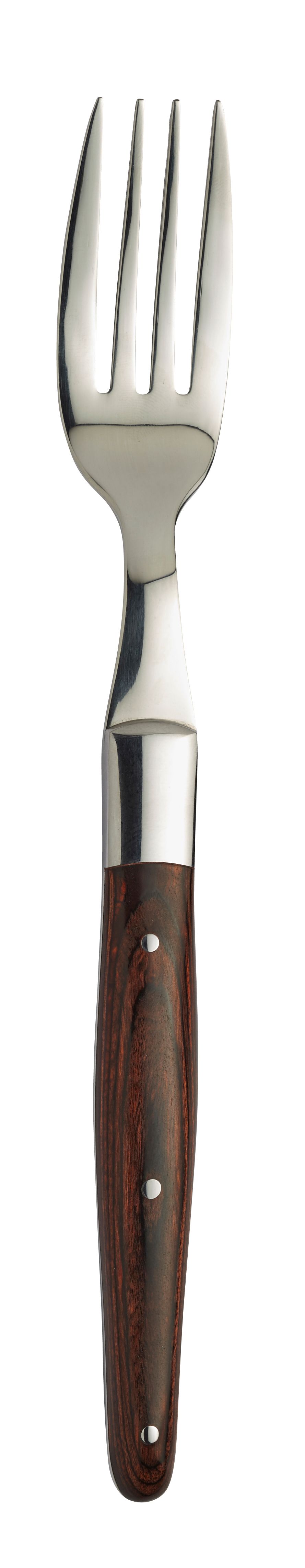 Steakgabel BBQ mit Pakka Holzgriff Steakgabel BBQ mit Pakka Holzgriff