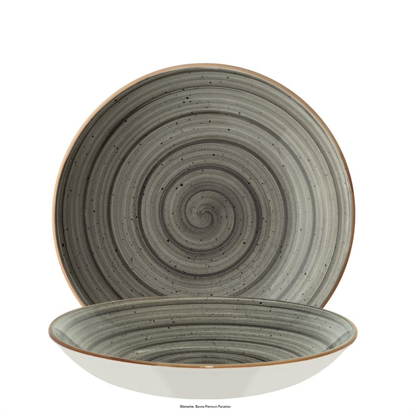 144214 Teller tief 25cm AURA SPACE BLOOM