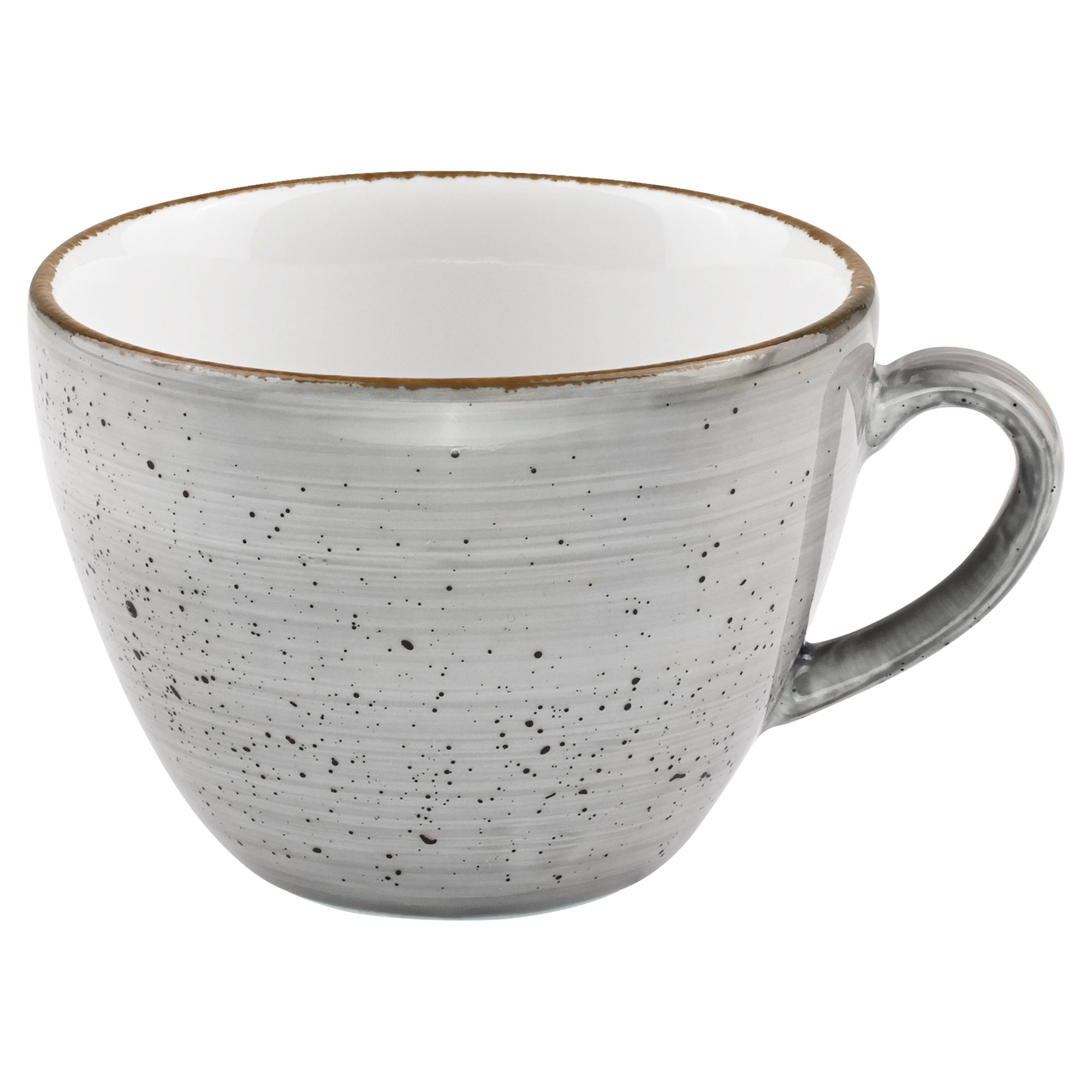 Milchkaffeetasse 0,28l CLASSIC dusty grey