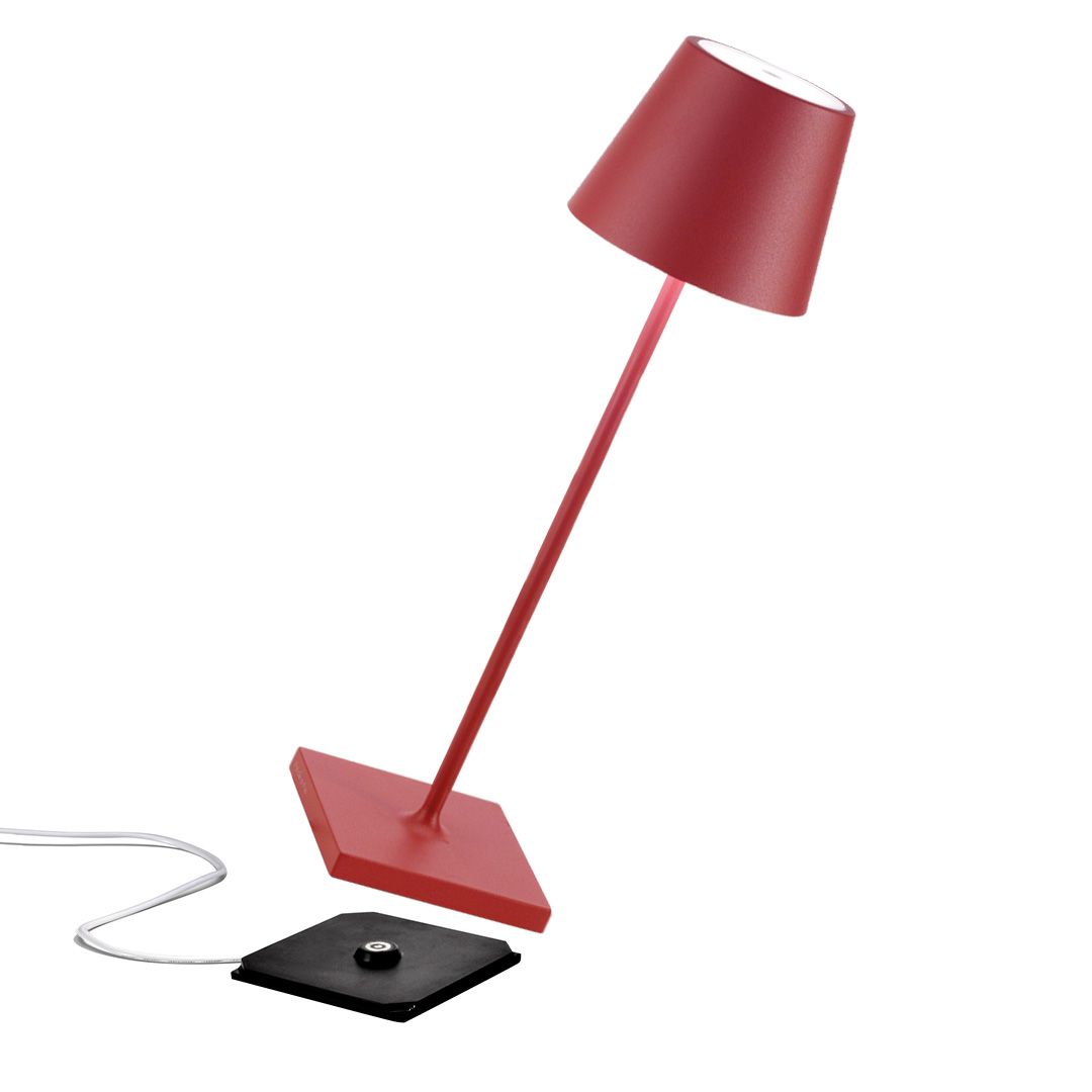 LED-Leuchte H38cm POLDINA PRO red LED-Leuchte H38cm POLDINA PRO red