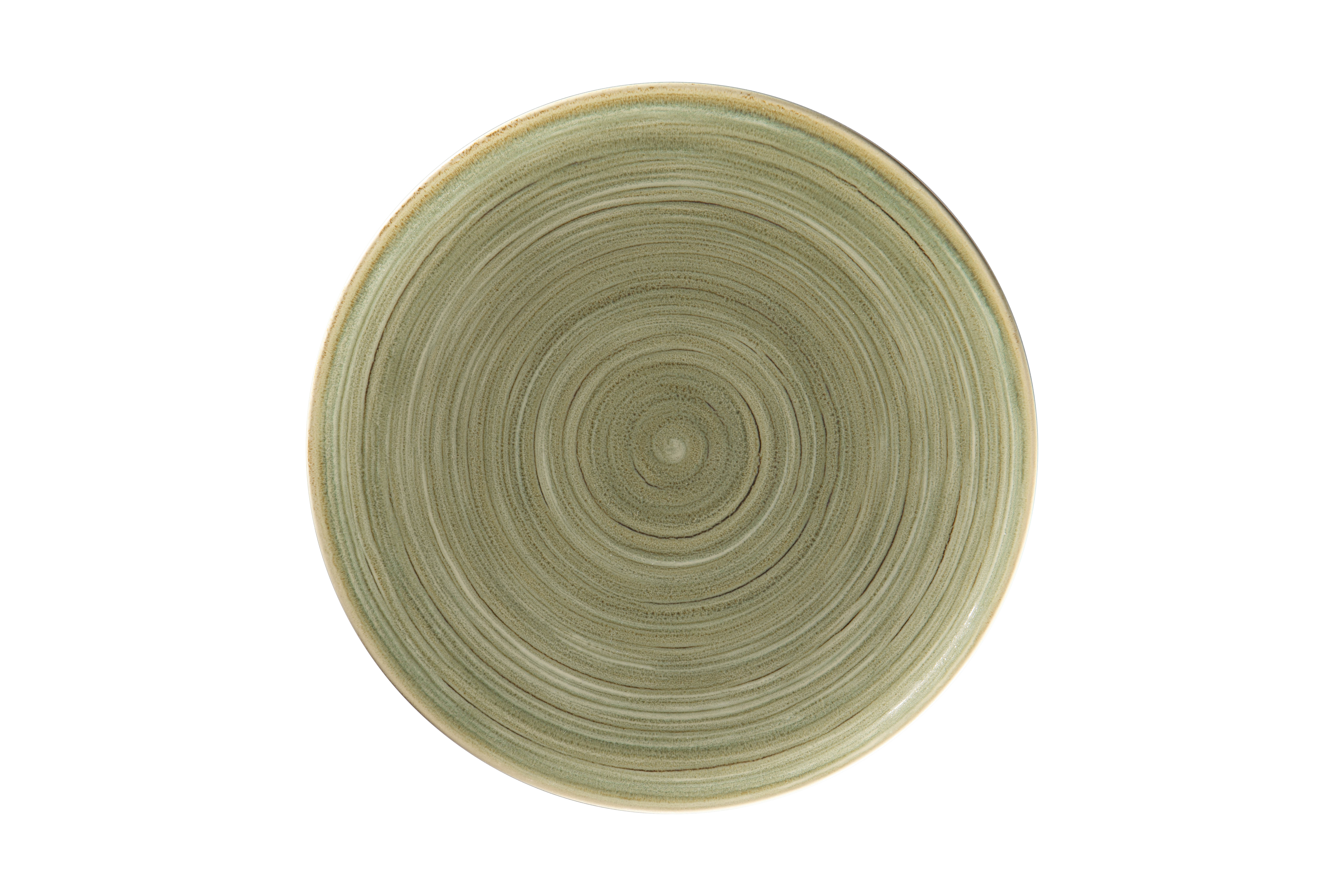 159416 Teller coup 29cm RAKSTONE SPOT emerald green