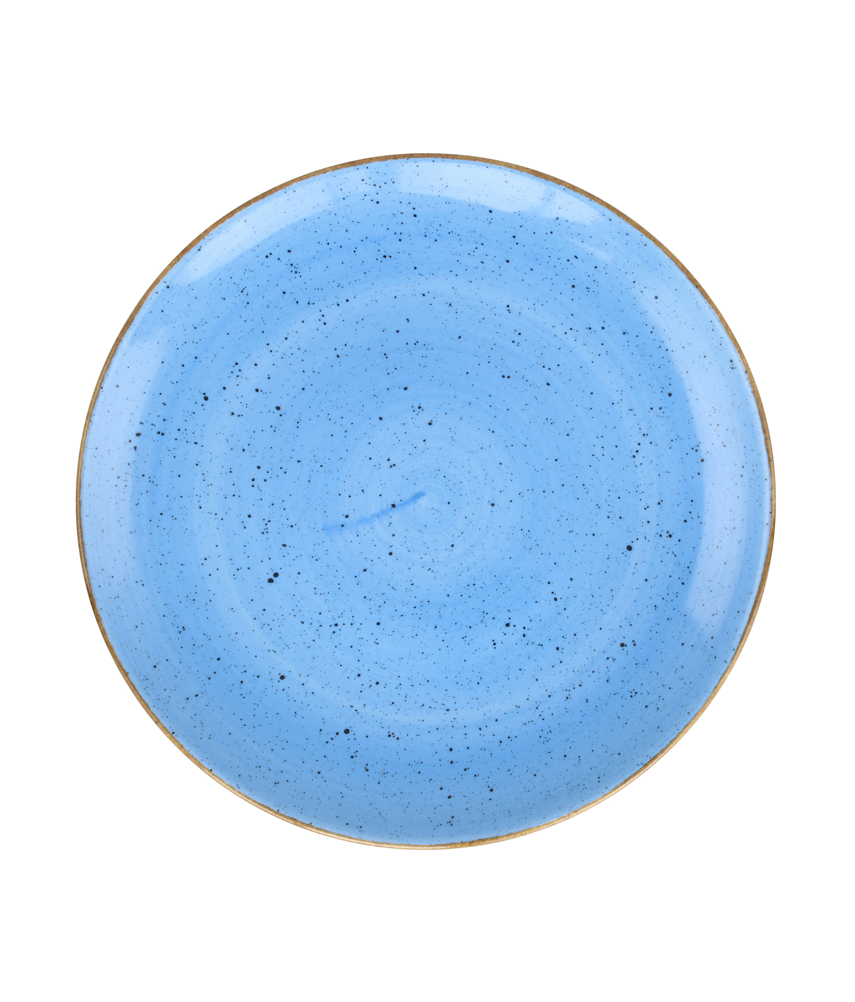 Pizzateller flach coup 32cm CLASSIC wave blue