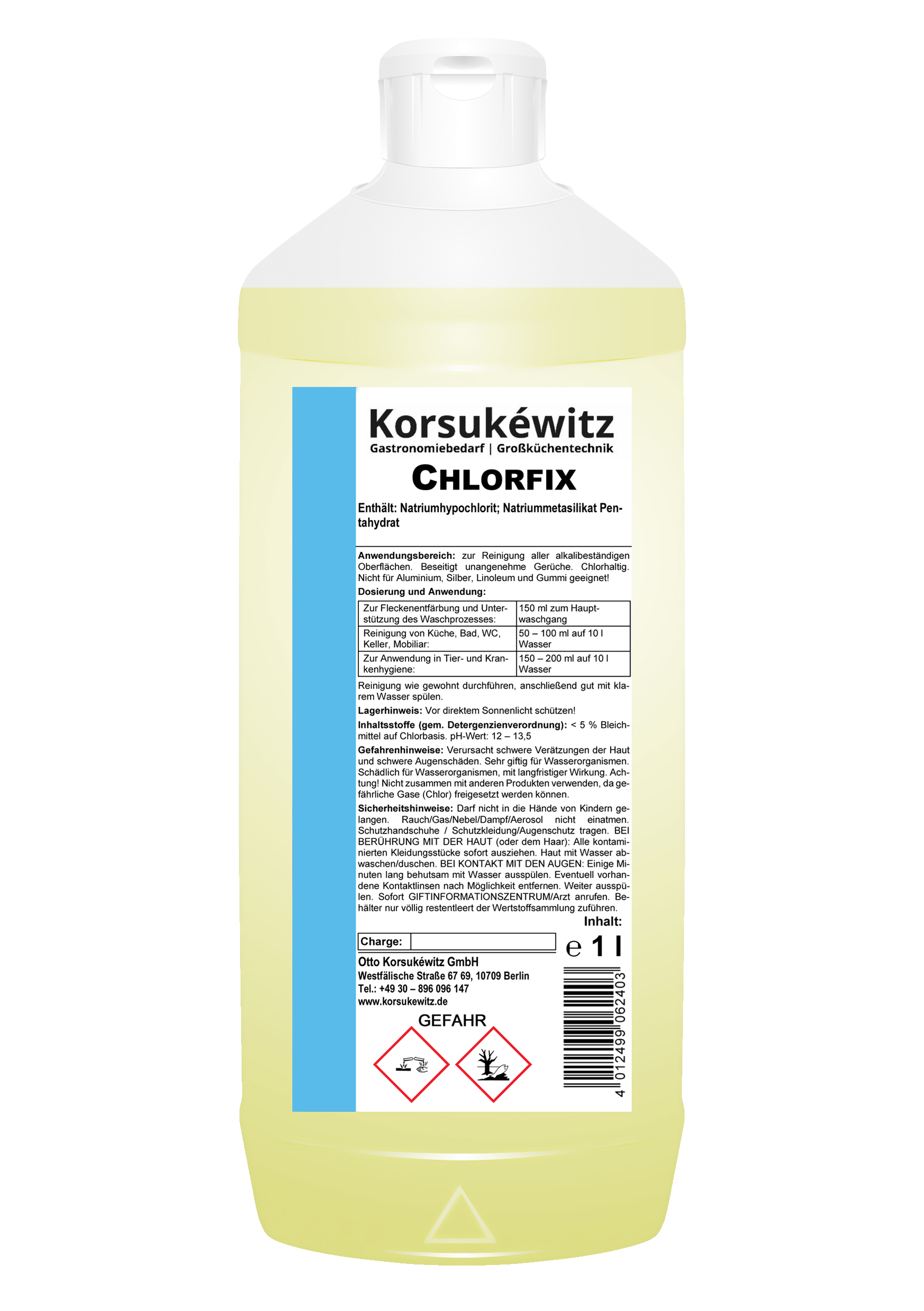 Reiniger CHLORFIX 1l Flasche