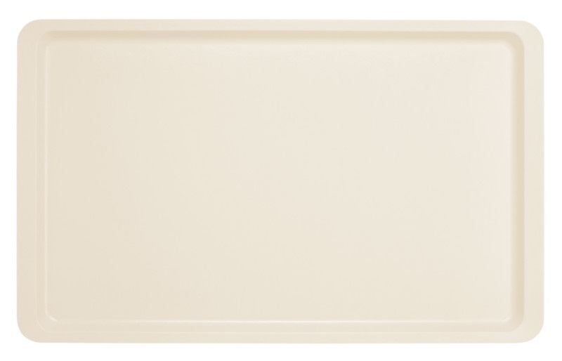 Tablett GL 53x32,5cm perlweiß Tablett GL 53x32,5cm perlweiß