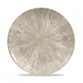 Teller flach coup 26cm STONE agate grey