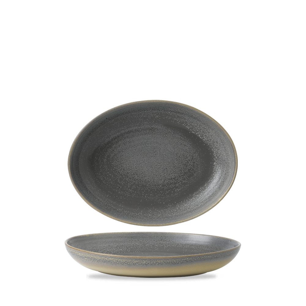 151256 Schalel tief 26,7x19,7cm EVO granite