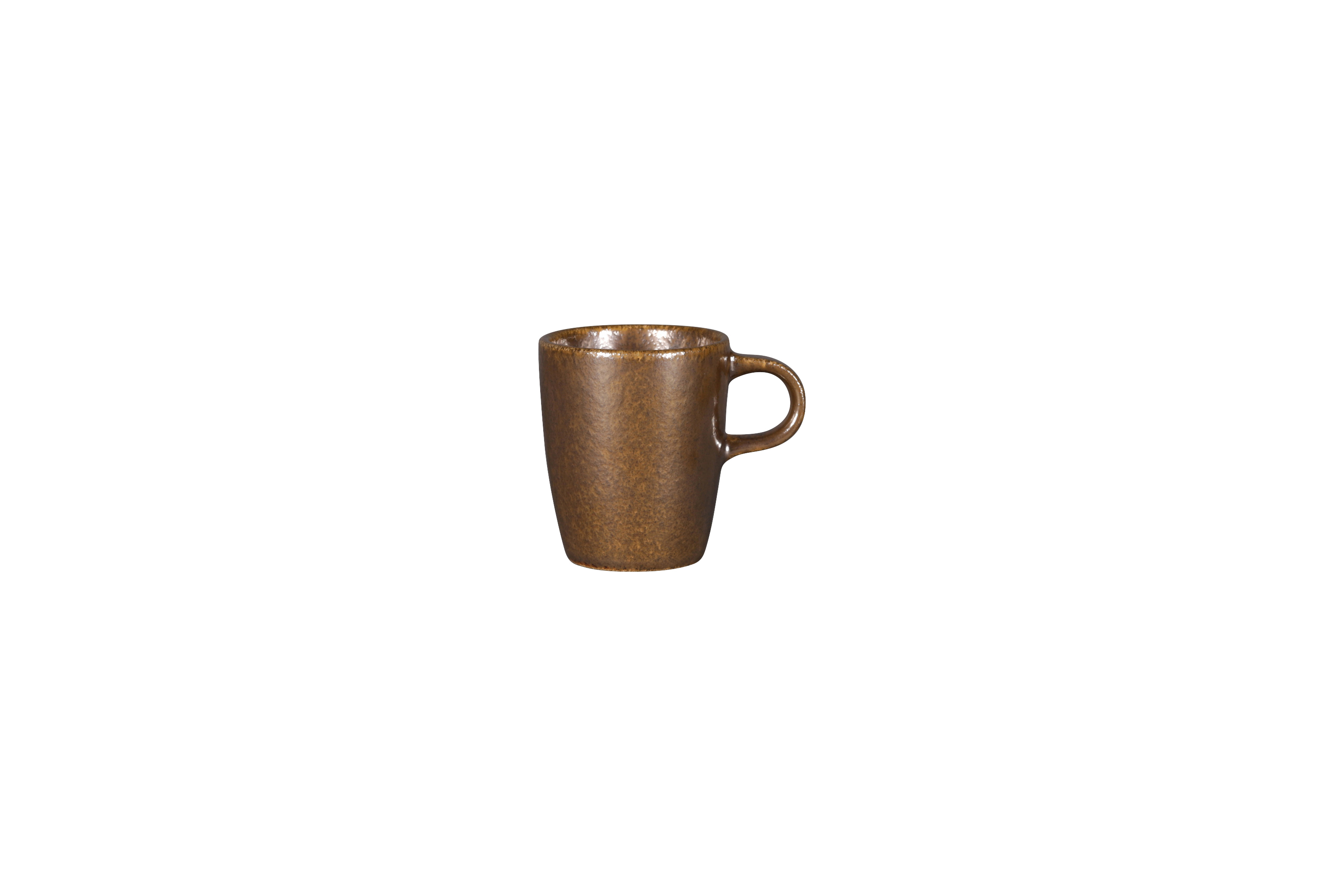 Espressotasse 5,5cm / 0,09l RAKSTONE EASE rust brown