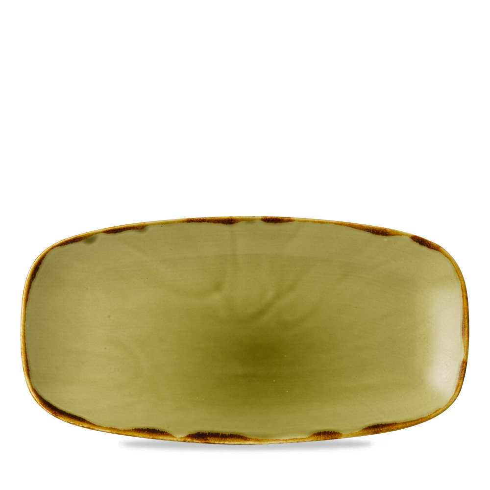 Platte 29,8x15,3cm HARVEST green