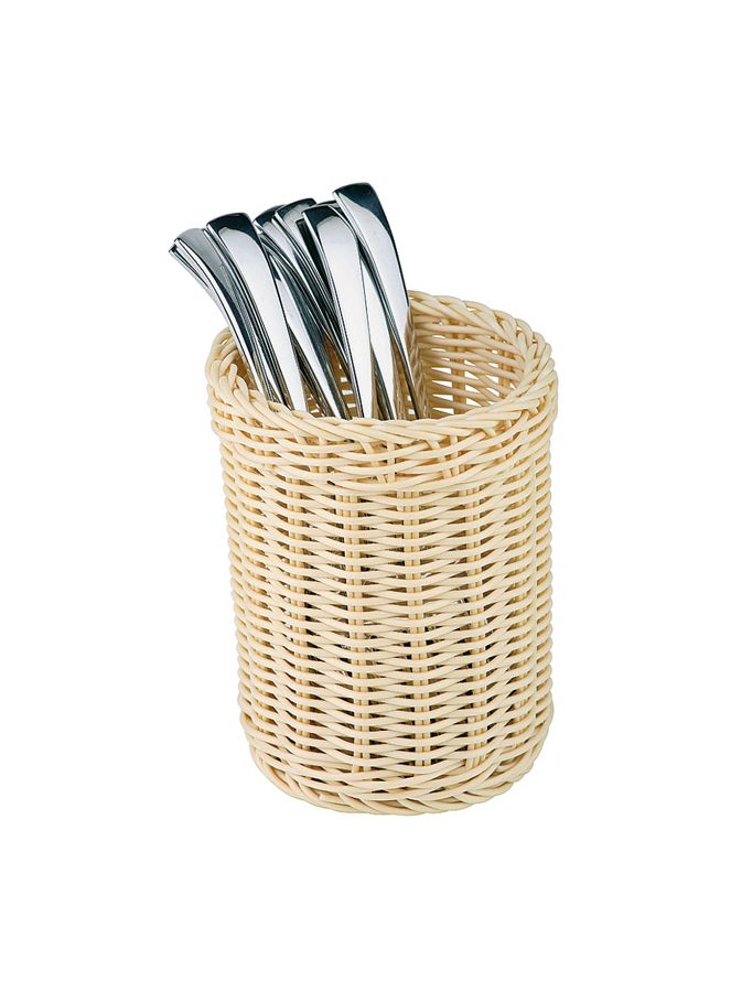 71751 Besteck-Korb D:12cm H:15cm ECONOMIC beige
