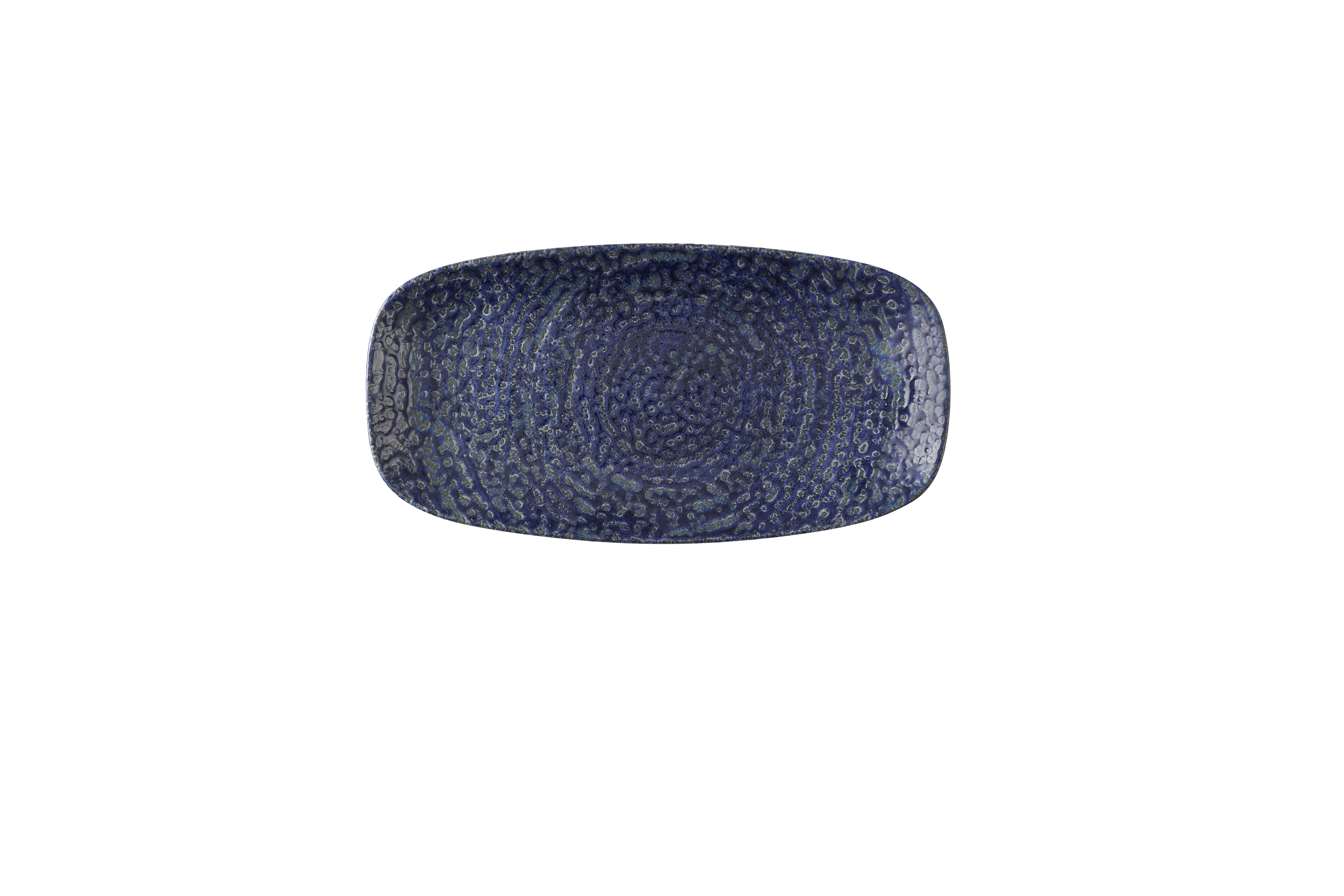 Platte oblong rechteckig 29,8x15,3cm HOMESPUN CHROMA twilight Platte oblong rechteckig 29,8x15,3cm HOMESPUN CHROMA twilight
