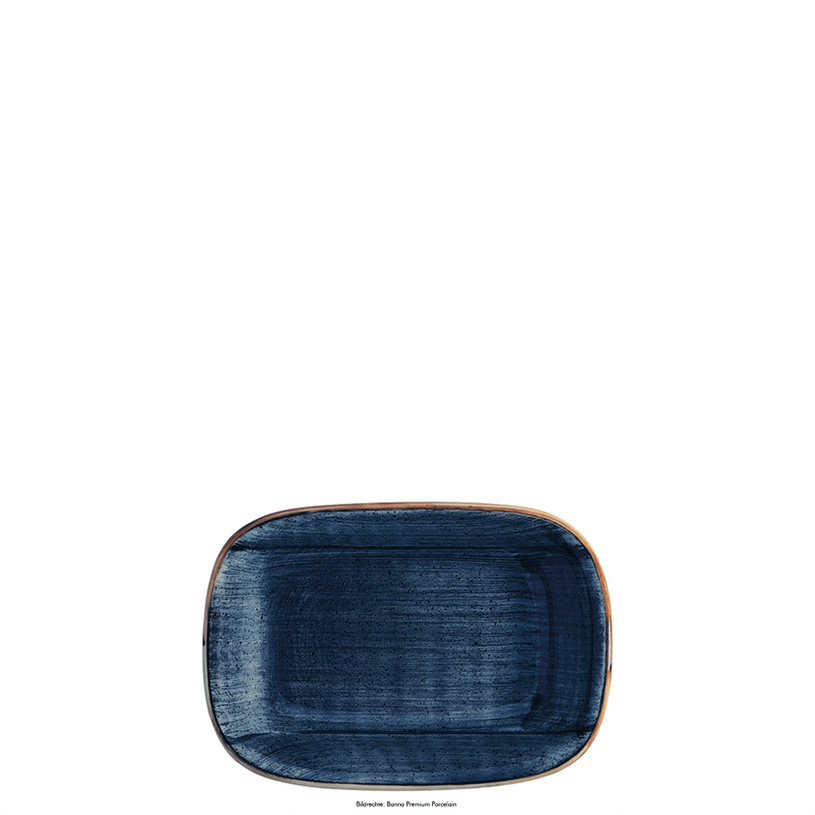 144179 Platte tief 17 x 11,5cm AURA DUSK GOURMET