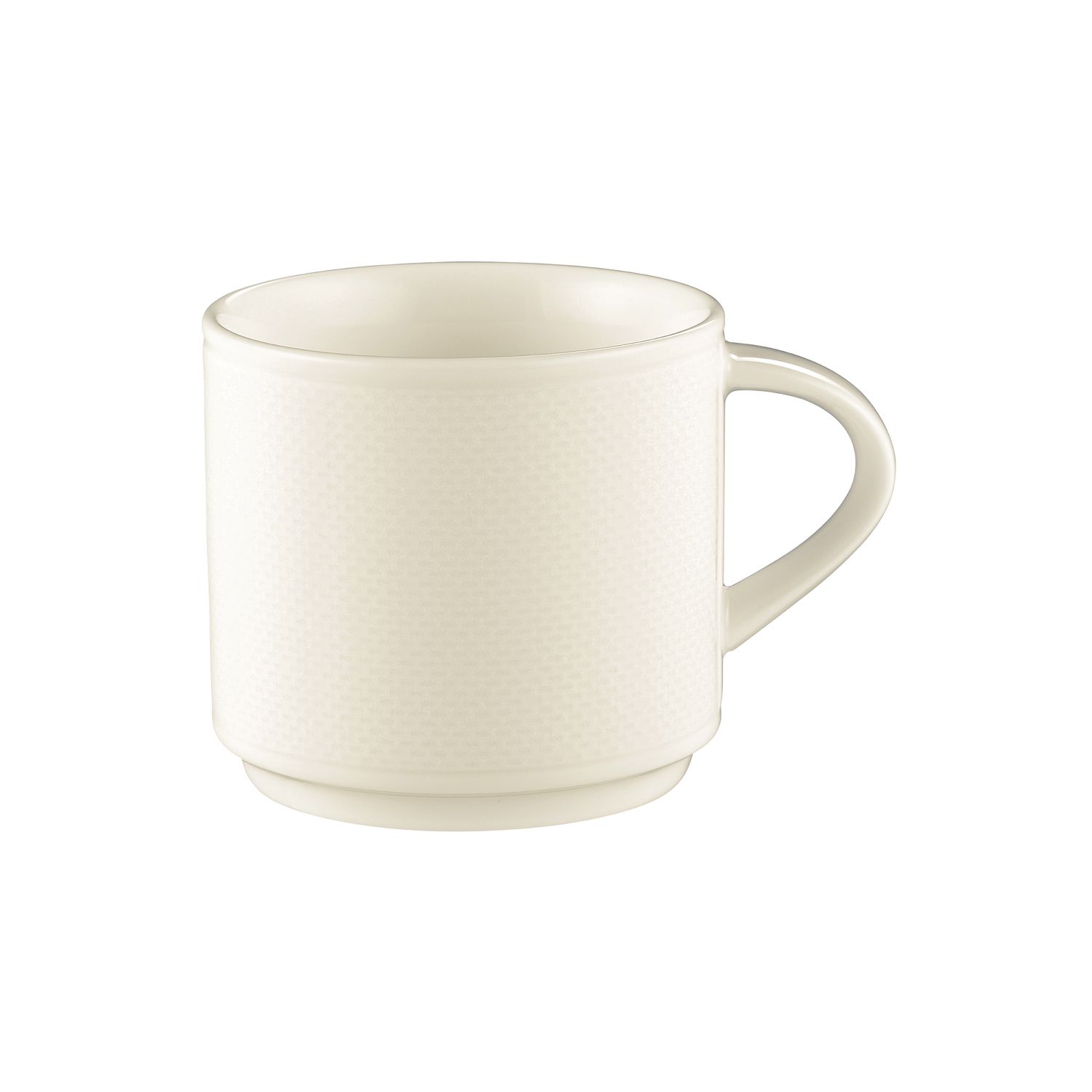 Kaffeetasse 0,18l stapelbar DIAMANT creme