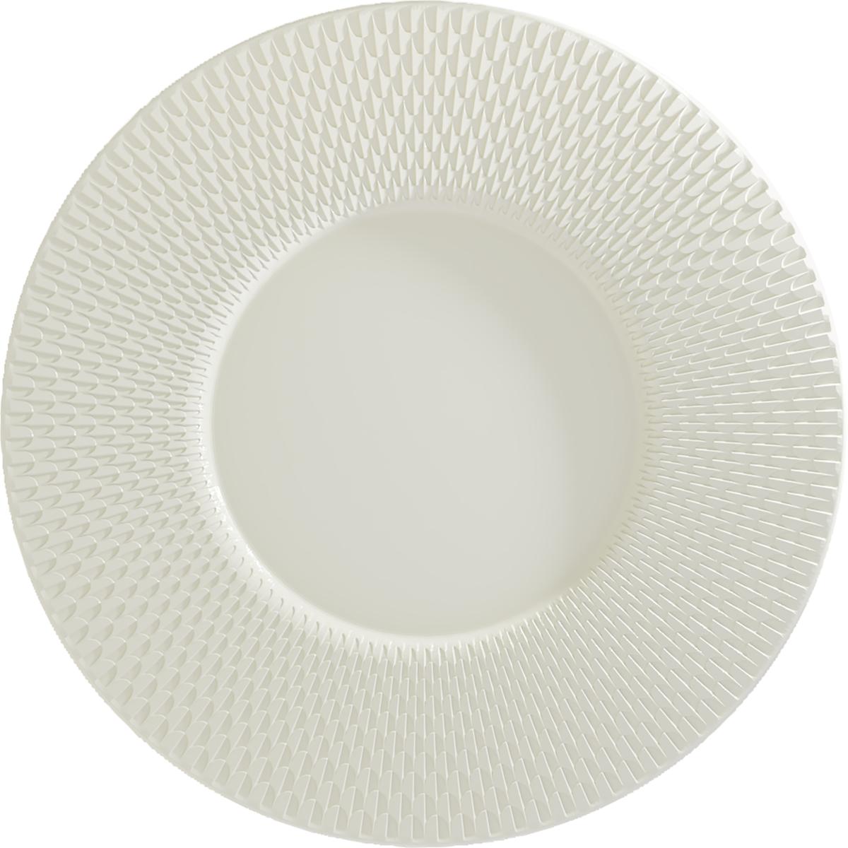 Teller flach breite Fahne Relief 30cm PURITY REFLECTIONS Teller flach breite Fahne Relief 30cm PURITY REFLECTIONS