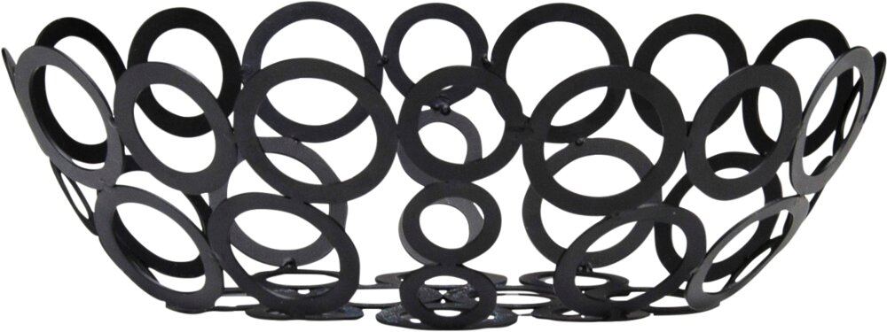 163170 Brotkorb oval schwarz 21x15cm ACCESSORIES