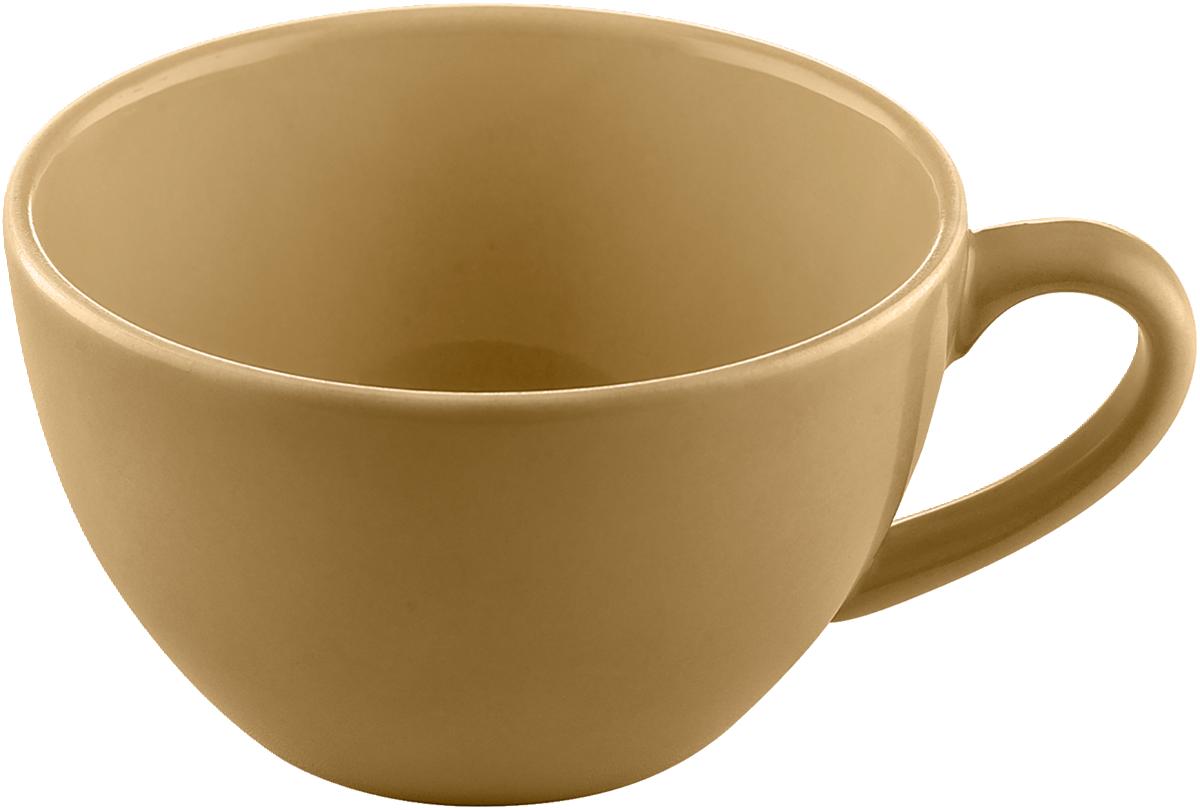 Milchkaffeetasse 0,35l SANDSTONE DARK YELLOW UNI