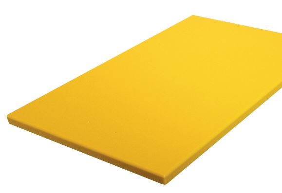 Schneidbrett 53x32,5x2cm HACCP GN 1/1 gelb