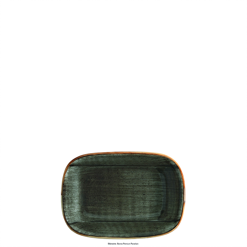 144226 Platte tief 17 x 11,5cm AURA SPACE GOURMET